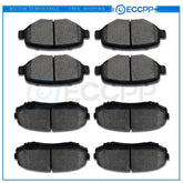 Front Rear Ceramic Brake Pads For 2007-2010 Ford Edge Lincoln MKX Mazda CX-9 6B93BC-57