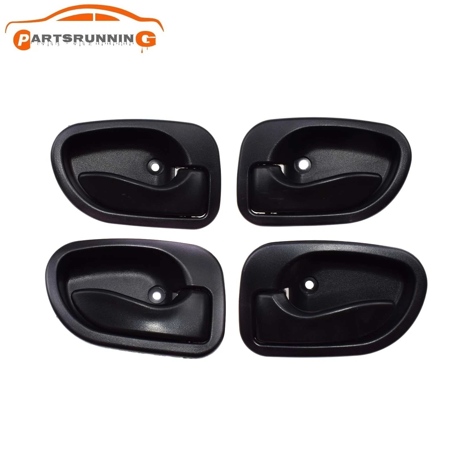 Black Front Rear Left Right Interior Door Handle For Hyundai Accent 1995-1999 6B93BC-57