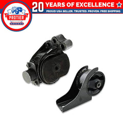 Fits 2002-2005 Kia Sedona 3.5L Front & Front Right Motor Mount Set 2pcs : A6775 6B93BC-57