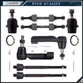 8x Front Sway Bars Tie Rod Ends Ball Joints For 2007-2016 FORD EXPEDITION F-150 6B93BC-57