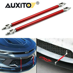 AUXITO 20cm Front Bumper Lip Splitter Strut Tie Rod Support Bars For Universal A 6B93BC-57