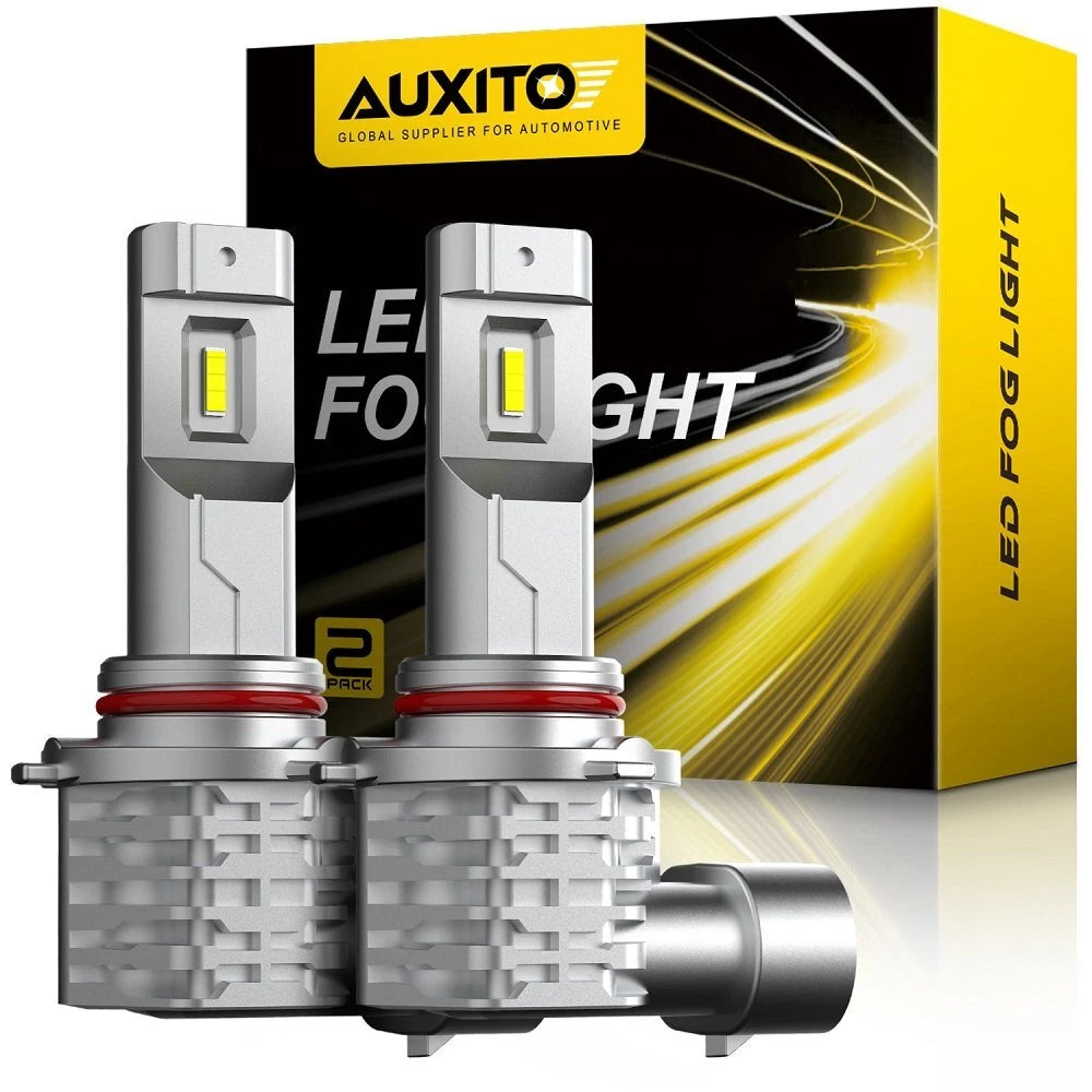 AUXITO LED Fog Light Bulbs 9145 9140 H10 White for Ford F150 F250 2004-2021 EOA AUXITO