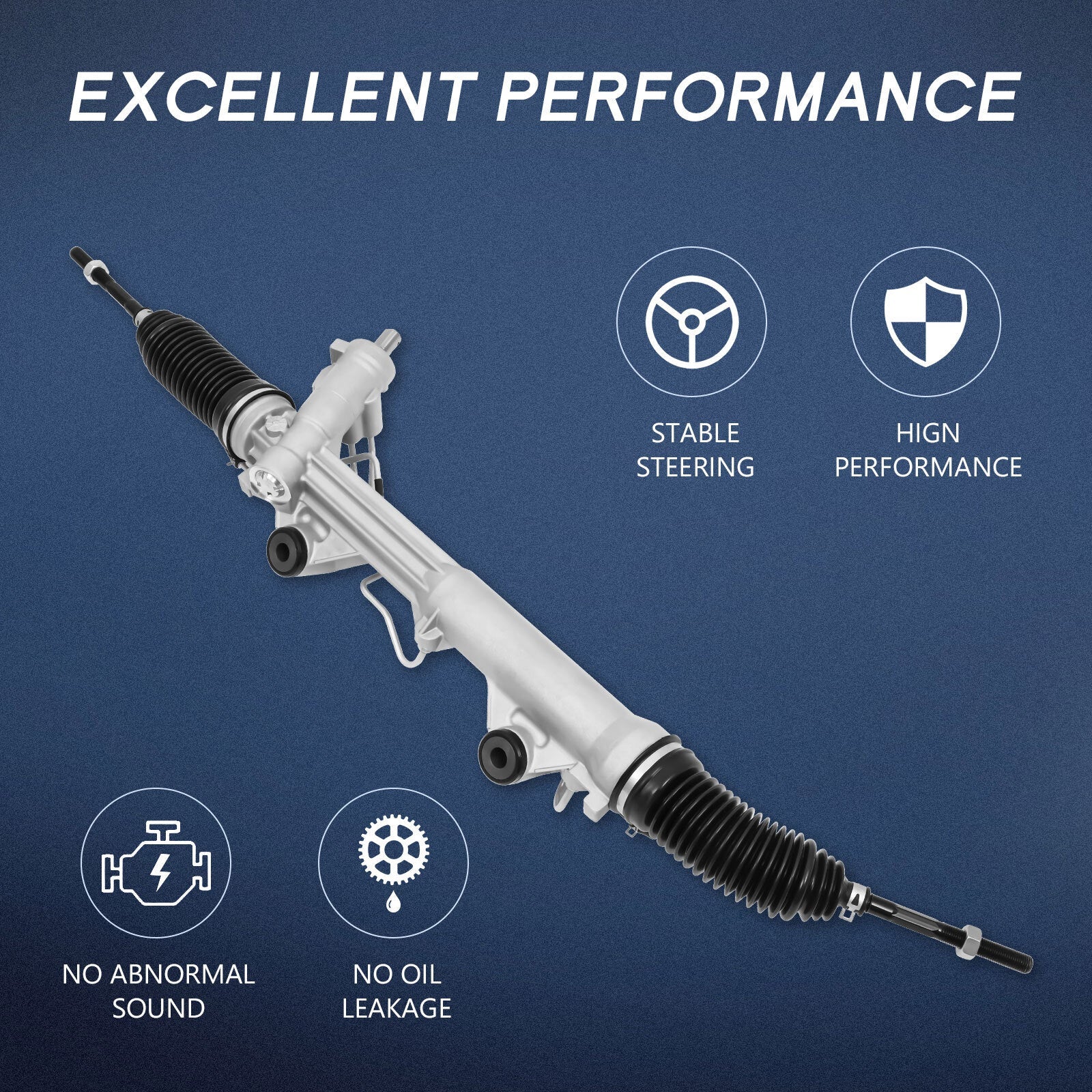 ECCPP Power Steering Rack & Pinion Assembly For Ford Explorer Ranger Mountaineer ECCPP
