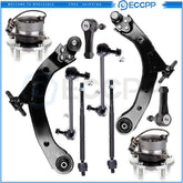 10Pcs Front Control Arm Ball Joint Tie Rod End Sway Bar For 07-08 Chevrolet HHR
