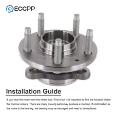 2 Rear Wheel Hub Bearings FWD For Ford Five Hundred Freestyle Taurus X Mercury 6B93BC-57