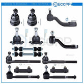 14pcs Front Tie Rod Ends Ball Joints Sway Bar For 93-00 C1500 C2500 Suberban 2WD 6B93BC-57
