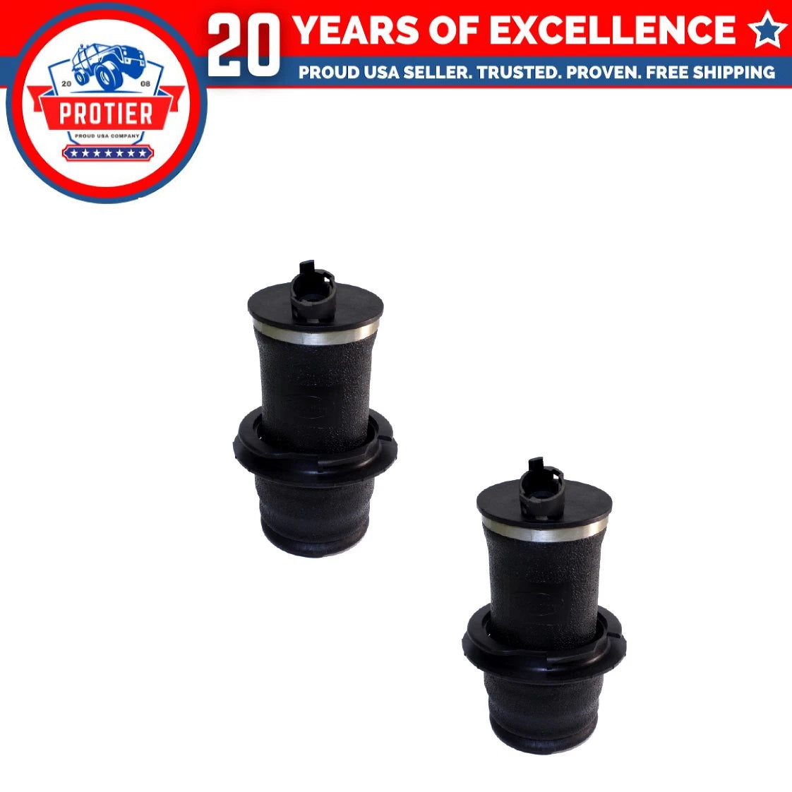 Front Suspension Air Spring Pair for 84-87 Lincoln Continental / 84-92 Mark VII 6B93BC-57