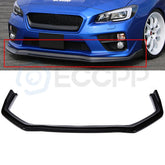 3x Front Lip Splitters For 2015-2020 Subaru Impreza WRX & STI CS Style Black 6B93BC-57