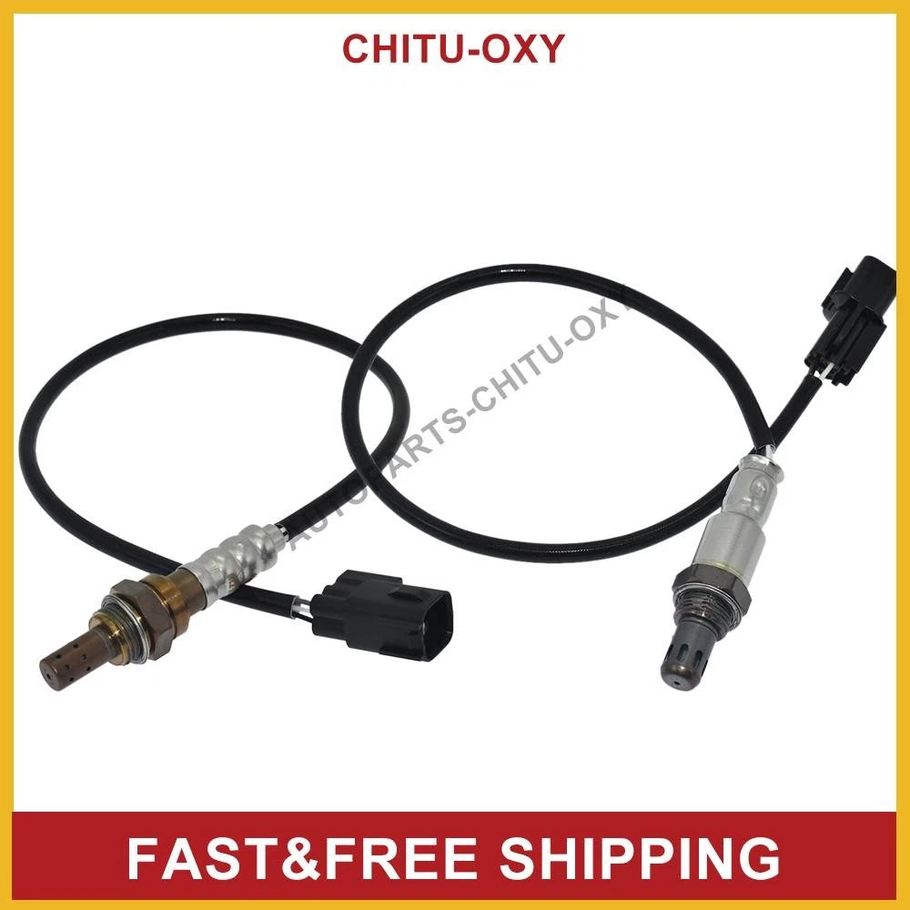 2PCS Down& Upstream Oxygen O2 Sensor for Hyundai Genesis Coupe 2010-2014 2.0L 6B93BC-57