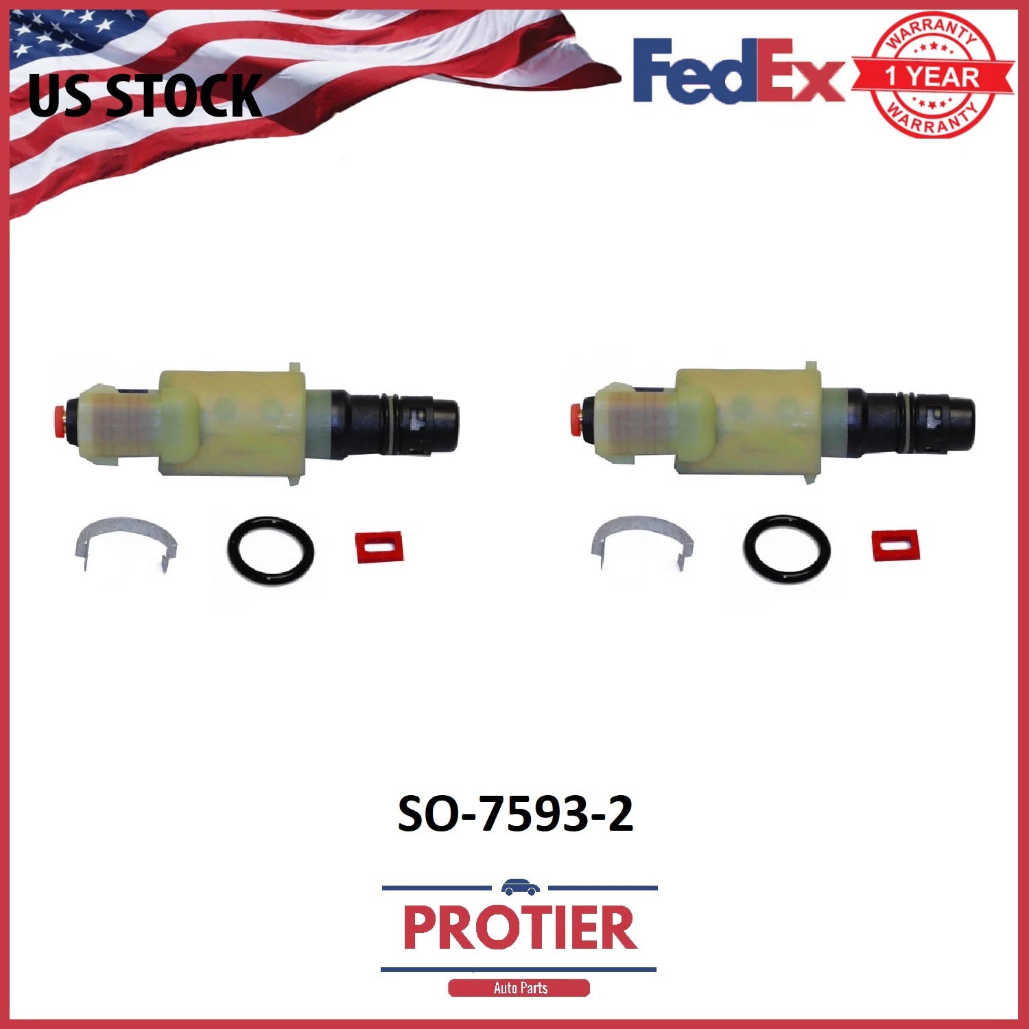 Air Suspension Solenoid Valve for Ford Expedition F-150 Lincoln Navigator Pair 6B93BC-57