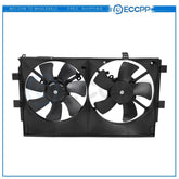 Radiator Condenser Cooling Fan Assembly For 2008 2009-2017 Mitsubishi Lancer MITSUBISHI
