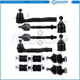 Front Ball Joints Steering Sway Bar Tie Rod End For 1998 99-2001 Acura Integra 6B93BC-57