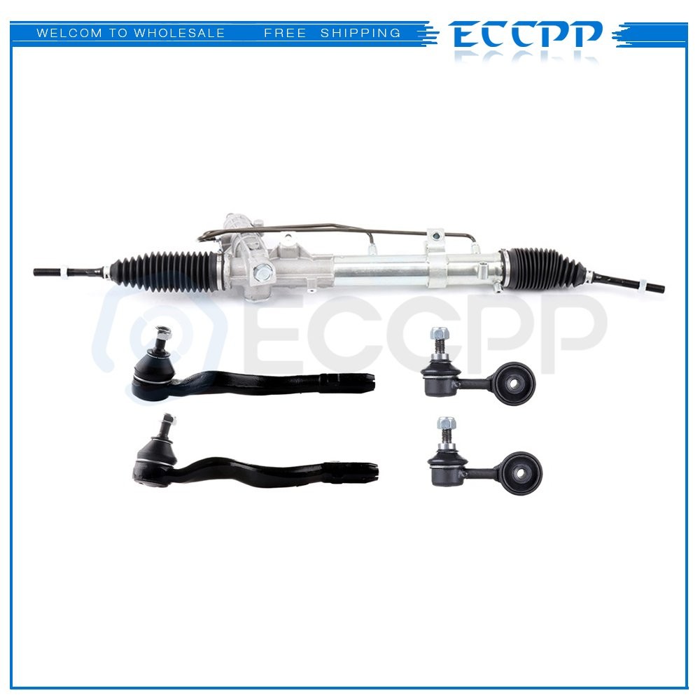 ECCPP 5pc Complete Front Suspension + Rack And Pinion Assembly For BMW 3 Series 6B93BC-57