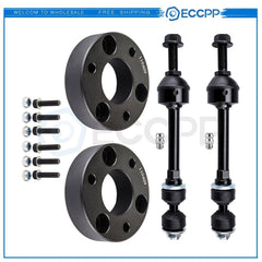 6X Stabilizer Bar Link +2 inch front leveling lift kit For 2008 2009 2010 Dodge KOEEP