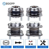 4X Front Rear Wheel Hub Bearings For Nissan Sentra 2.0L 2007-2012 FWD W/ ABS 6B93BC-57