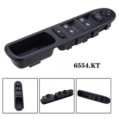 Front Left Master Power Window Control Switch 6554.KT Fits For 03-14 Peugeot 307