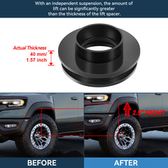 ECCPP 2.5" Front 1" Rear Leveling Lift Kit For 2003-2008 Dodge Ram 1500 RWD Only