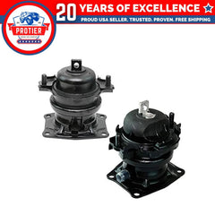 Fits 2006-2008 Honda Pilot 3.5L 2WD Front & Rear Engine Motor Mount Set 2pc : 6B93BC-57