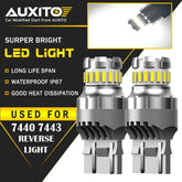 2X 7440 7443 Turn Signal Back Up Reverse Light LED Bulb 23SMD For Honda EOA 6B93BC-57