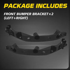 Bumper Brackets For 2011-2014 Nissan Juke Front Left & Right Side 2Pc EOA 6B93BC-57