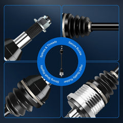 ECCPP CV Joint Axle Fits Can-Am Maverick 1000R 2014-2018 Rear Left/Right KOEEP