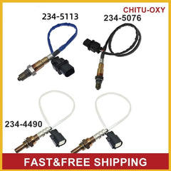 4PCS Up+Downstream Oxygen Sensor For 2011-2014 Ford F150 Pickup V6 3.5L Turbo 6B93BC-57
