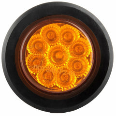 10x Round 2 inch Amber Side Marker 9 Led tail Light Trailer truck universal KOEEP
