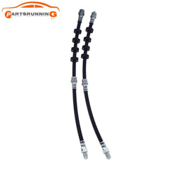 2X Front Brake Line Hose For 2008-2012 Ford Escape 08-11 Mazda Tribute Mercury