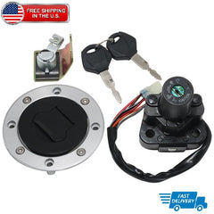 Fits 1999-2007 Suzuki GSX1300R GSX1300RZ Hayabusa Ignition Gas Cap Seat Lock Set