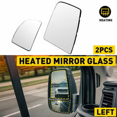 Mirror Upper/Lower Glass Driver Left for LH Side Ford Transit Van 150 250 350 HD 6B93BC-57