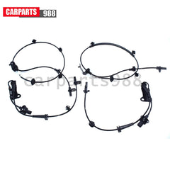 4Pcs Front Rear LH RH ABS Wheel Speed Sensor For Honda Fit Insight CR-Z City 6B93BC-57
