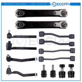 Fits Jeep Grand Cherokee 14x Rear Lower Arms Front Tie Rods Ball Joint Sway Bar KOEEP
