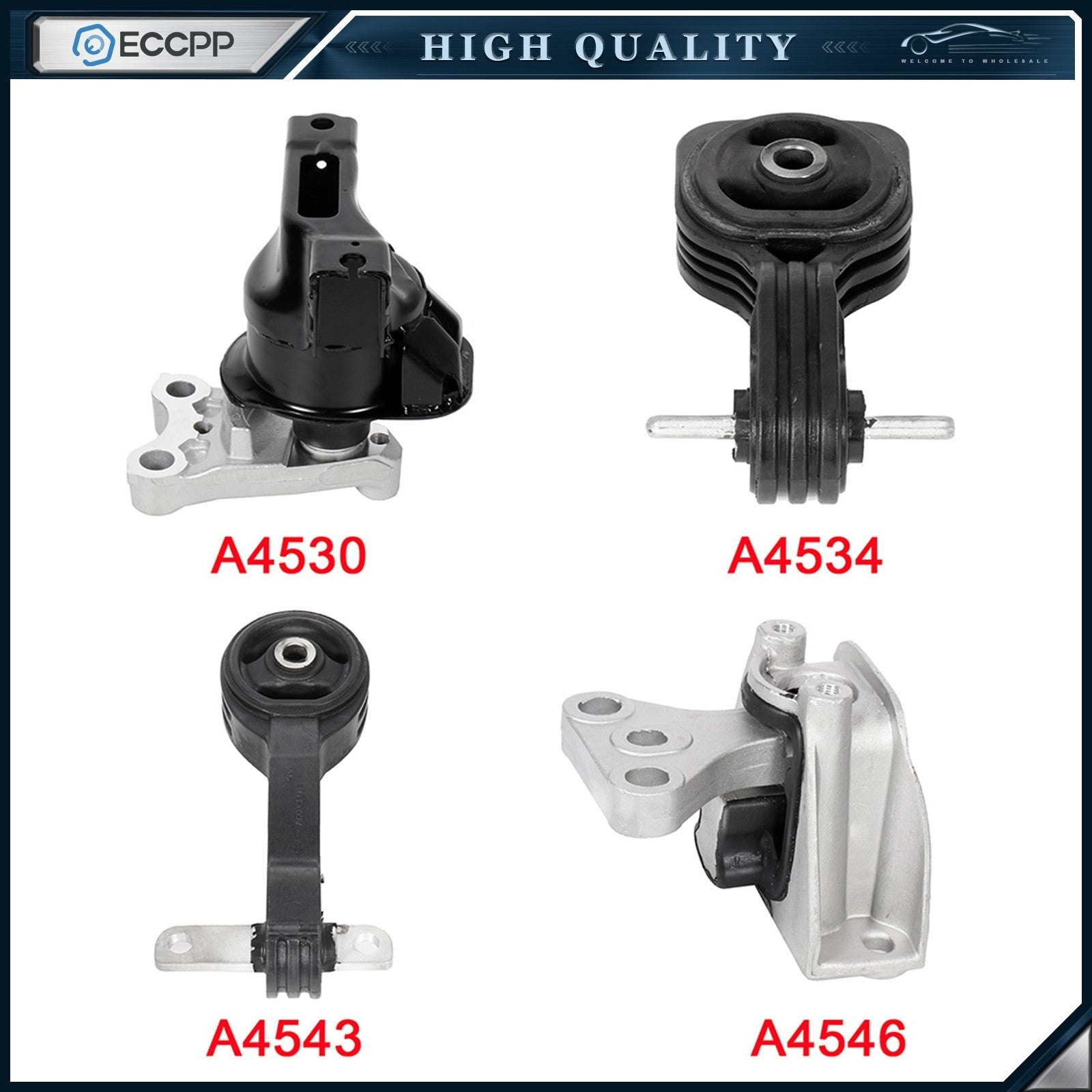ECCPP Engine Transmission Motor Mount For Honda Civic 1.8L 2006-2010 Auto Trans ECCPP