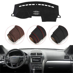 Console Dashboard Suede Mat Protector Sunshield Cover Fit For Ford Explorer 11+