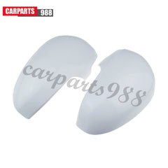 Left Right Side Rearview Mirror Cover Cap White for Toyota Reiz Prius 2010-2012 6B93BC-57