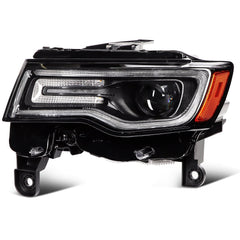 ECCPP Headlights Assembly For Jeep Grand Cherokee 2019-2021 Pair Kit Black Amber 6B93BC-57