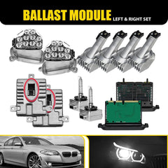 Xenon Ballast Bulb LED Module Diode Kit L+R For BMW 5 Series 528i 535i 2011-13 A 6B93BC-57
