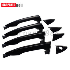 Black Exterior Door Handle Front Rear LH RH For 11-16 Hyundai Elantra 826623X000 6B93BC-57
