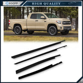 For 2007-2020 Toyota Tundra Double Cab Door Window Seal Belt Molding