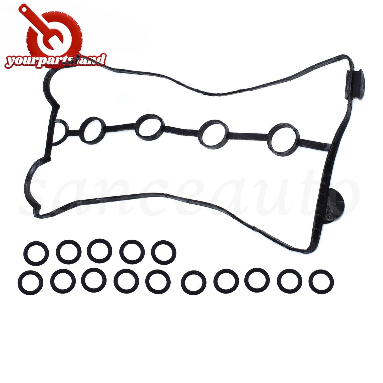 Engine Valve Cover Gasket Set for Chevrolet Aveo 04-08 1.6L L4 1598cc VS50730R 6B93BC-57