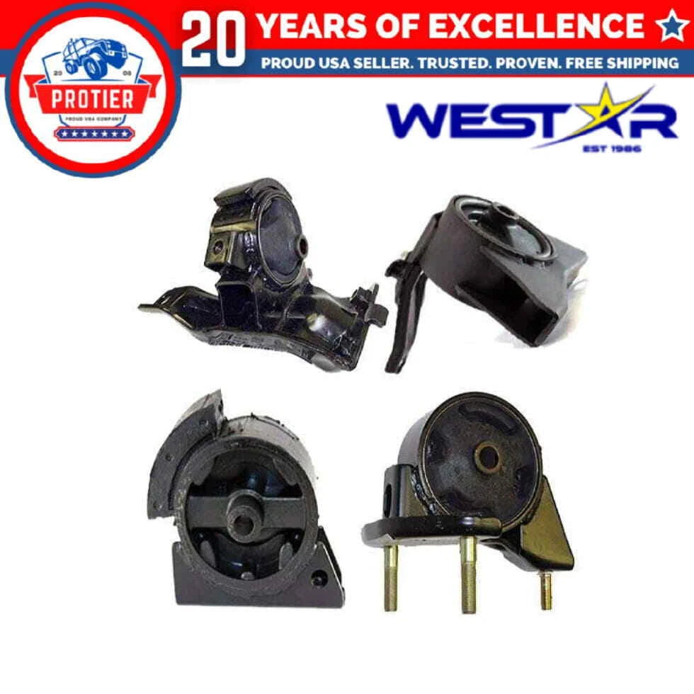 Fits 1993-1997 TOYOTA COROLLA 1.8L ENGINE MOTOR & TRANS MOUNT KIT for AUTO 4PCS 6B93BC-57