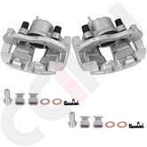 Front Left Right Brake Calipers 2Pcs For 2004-2007 Ford Focus 18B4948, 18B4949 6B93BC-57
