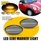 For MINI R53 Hatchback Coopers 02-06 LED Fender Side Marker Lights Sequential EA 6B93BC-57