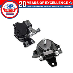 Fits 2006-2008 Hyundai Azera 3.3L 3.8L Front Low Motor & Trans Mount 2pcs : 6B93BC-57