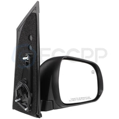 Mirror Power Heated Smooth Black For 2011-17 Toyota SIENNA Passenger Side KOEED