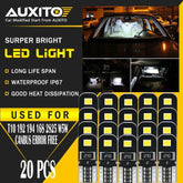 20X Error Free T10 W5W 194 168 2825 LED Interior Wedge Plate Light Bulb EOA 6B93BC-57