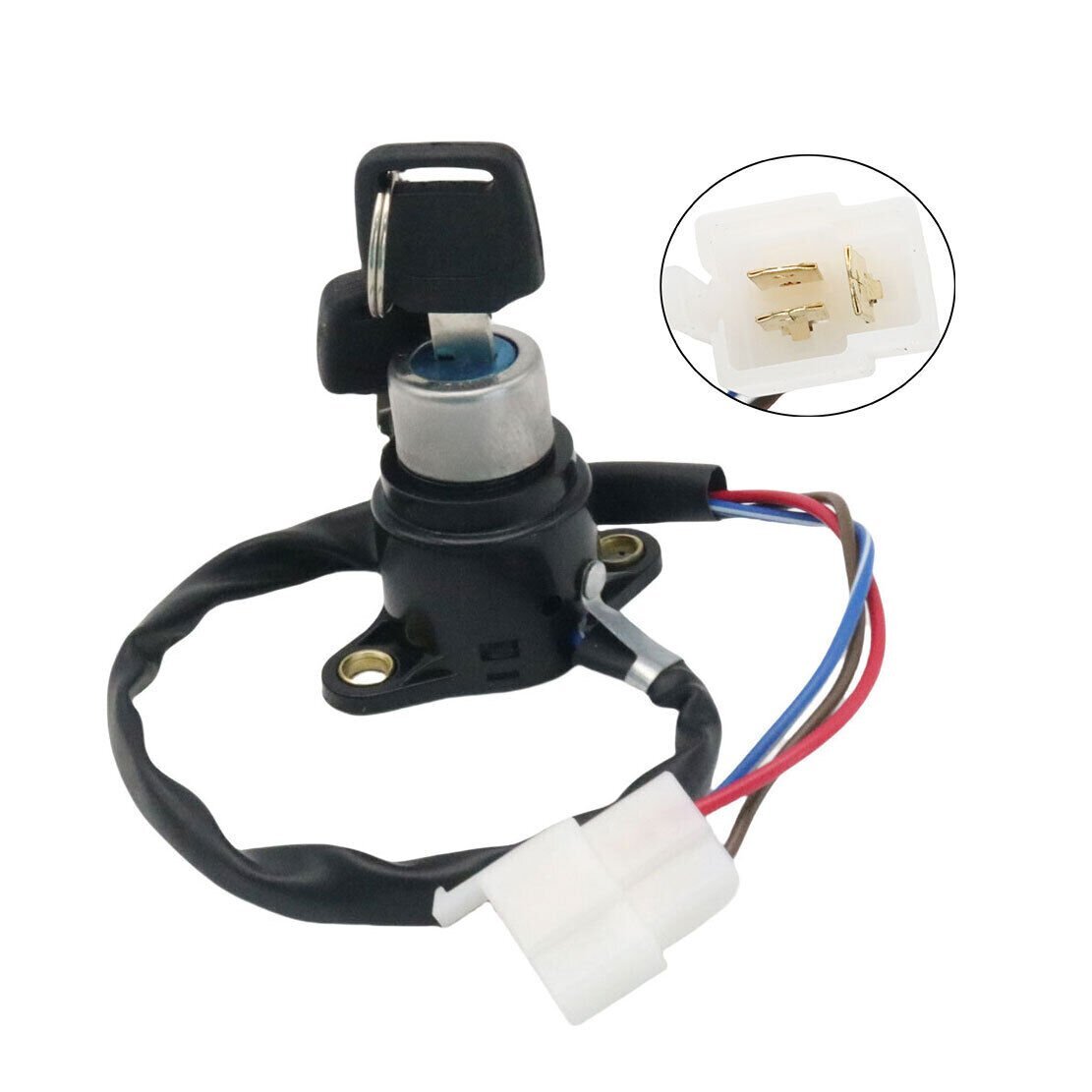 Ignition Switch for Honda Shadow Spirit 1100 VT1100C 2001-2007 VT1100C2 2000-07 6B93BC-57