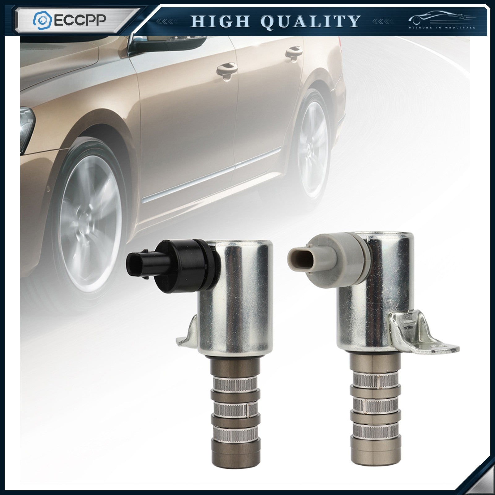 Variable Valve Timing Solenoid Pair For Ford Edge Explorer Flex Mustang Taurus 6B93BC-57