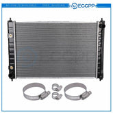 Radiator 13039 with Universal Oil Hose Clamps Kit for 2008-2014 Nissan Murano