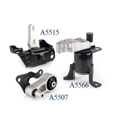 Engine mount set compatible with Ford 11-19 Fiesta l4 1.6l 6B93BC-57